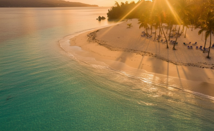 Scenic boat excursion background in Punta Cana - Taxi Boat Punta Cana