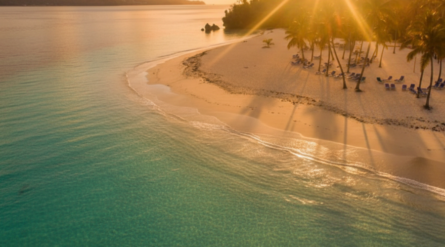 Scenic boat excursion background in Punta Cana - Taxi Boat Punta Cana
