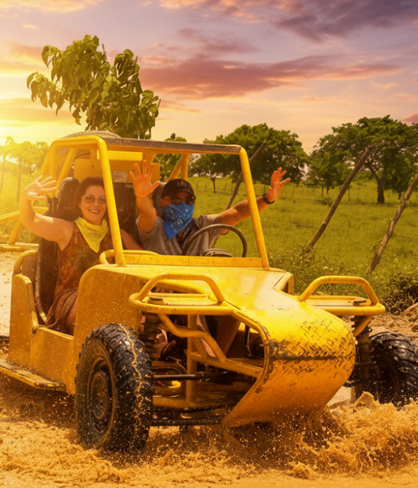 Off-road Dune Buggy adventure in Punta Cana - Mud and fun excursion - Taxi Boat Punta Cana