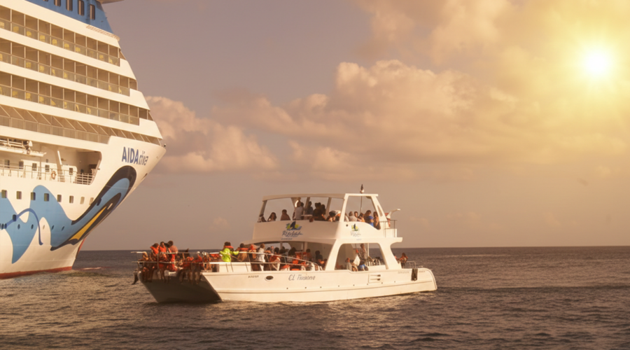 Catalina Island Day Trip from Punta Cana - White sand beaches and snorkeling - Taxi Boat Punta Cana